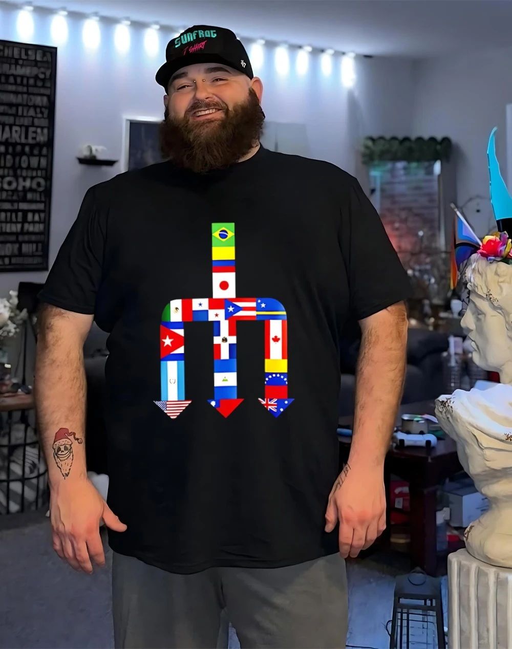 Mariners The Global Trident Of Flags shirt