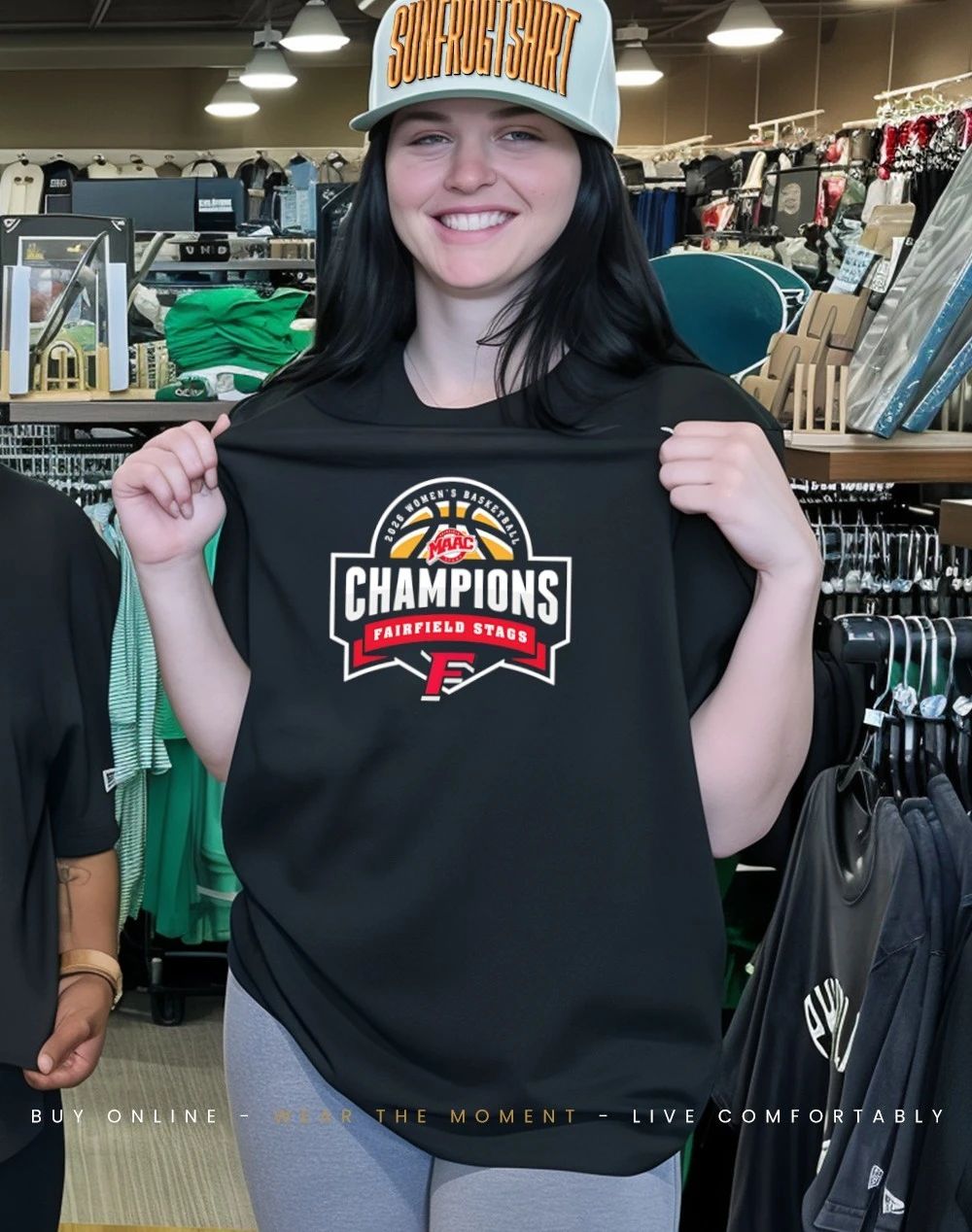 Fairfield University 2026 Women’s Basketball Champions shirt