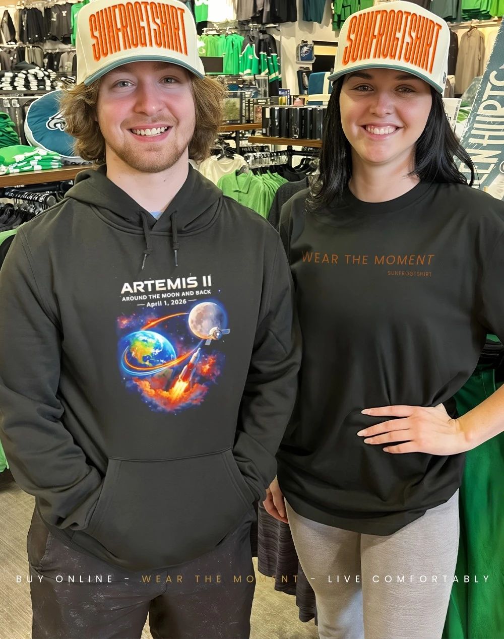 Artemis II Rocket Space Launch Back To The Moon Mission 2026 Shirt