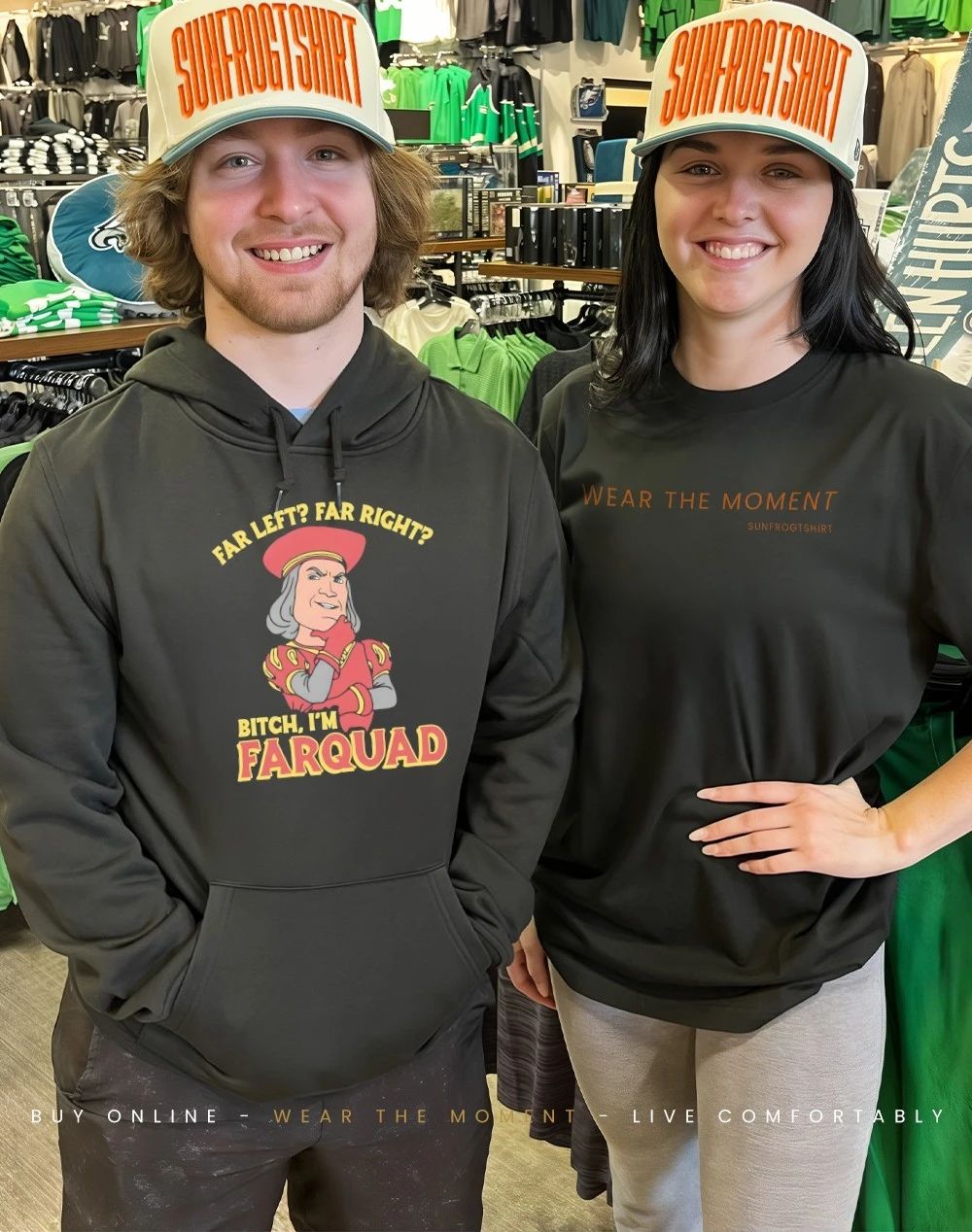 Far left far right bitch I’m lord Farquaad shirt