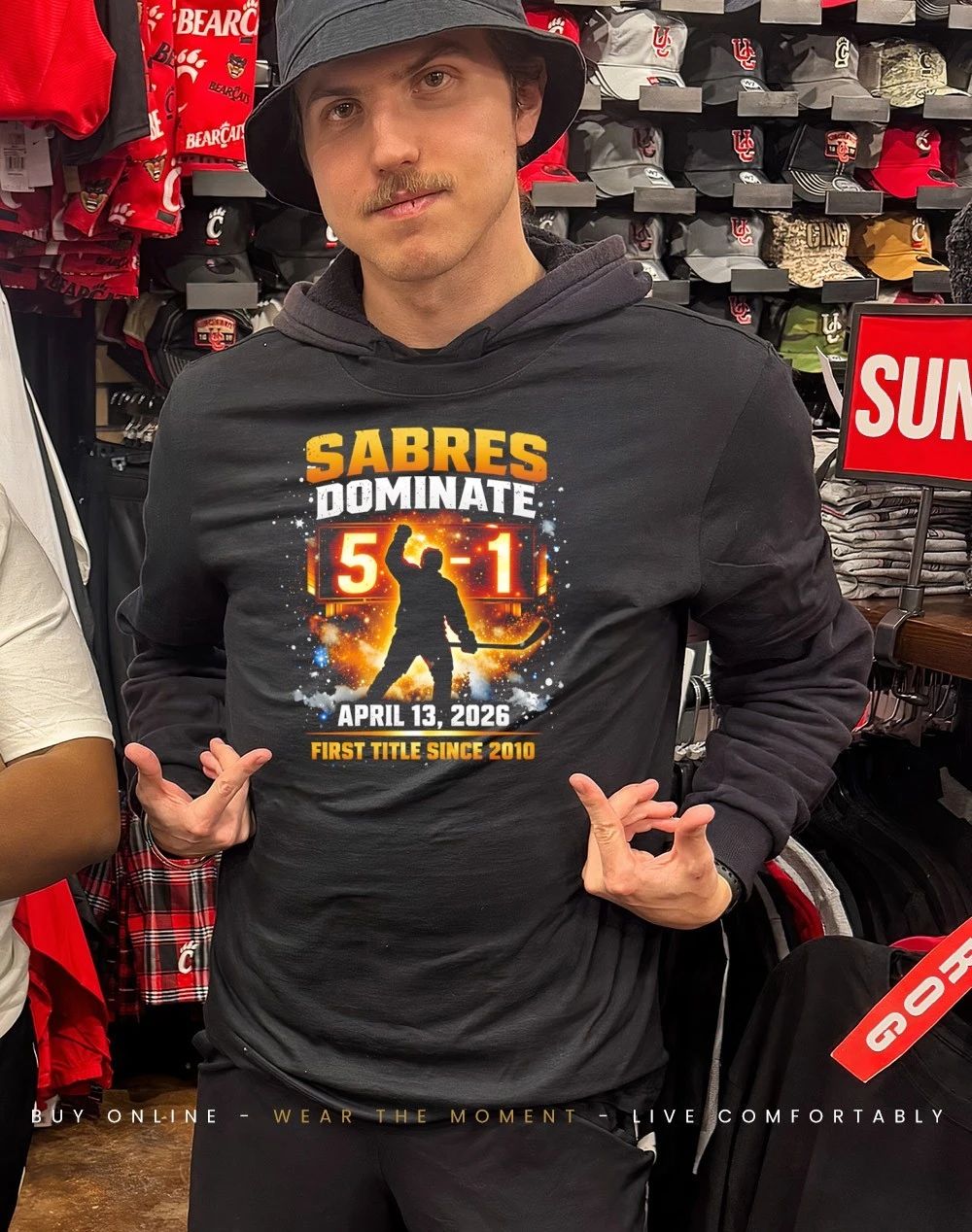 Buffalo Sabres 2026 Atlantic Division Champions Back To The Throne Ice Hockey 5-1 shirt