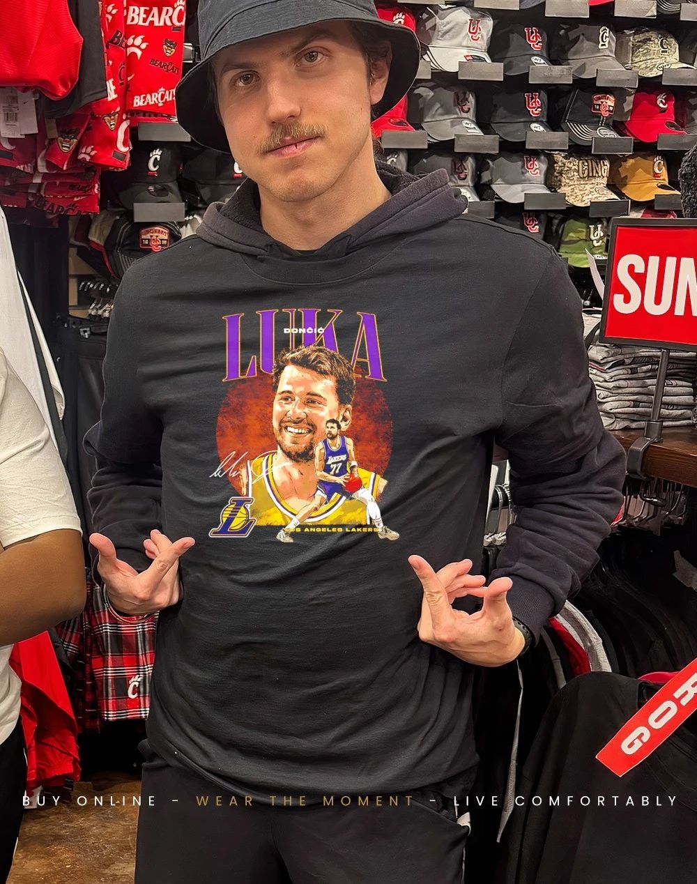 Luka Doncic Los Angeles Lakers Dual signature shirt