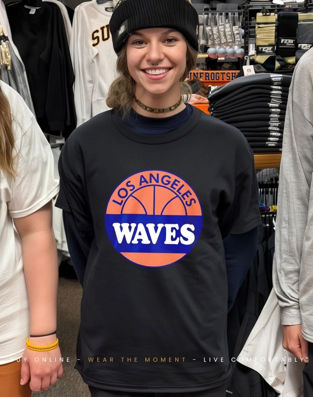 Running Point Isla Gordon Los Angeles Waves Shirt