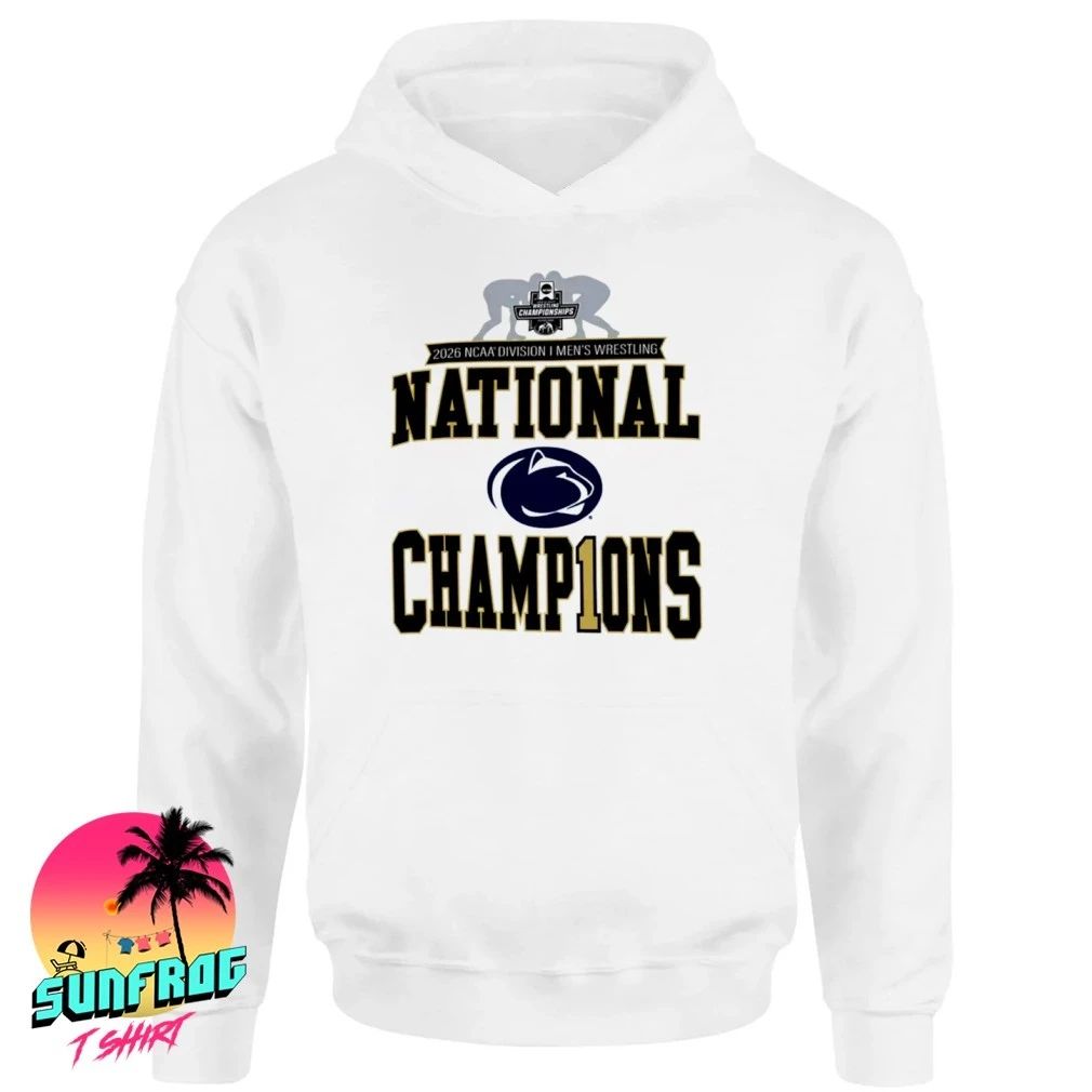 Penn State Nittany Lions 2026 NCAA Men’s Wrestling National Champions logo shirt