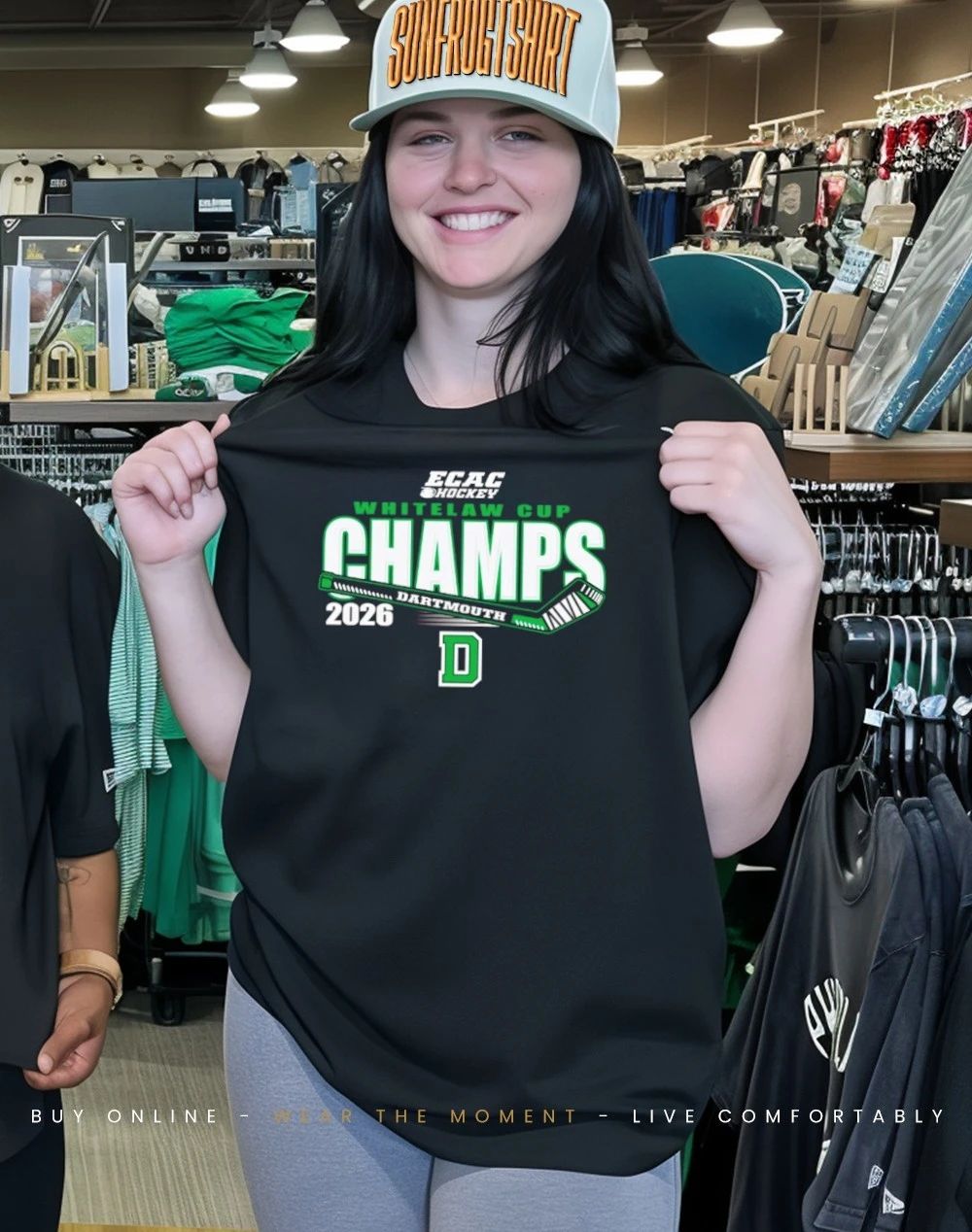 Dartmouth 2026 Men’s Hockey ECAC Tournament Champions shirt