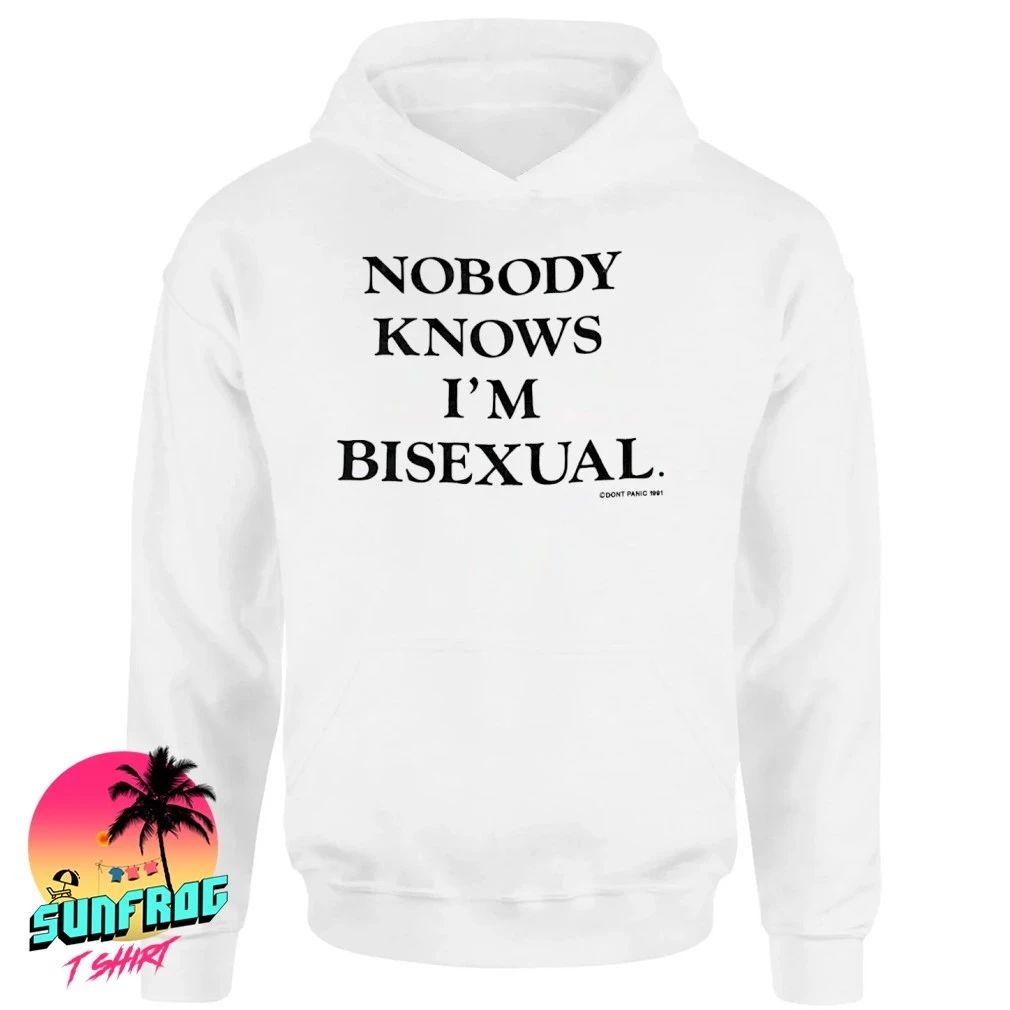 Don’t Panic Nobody knows I’m bisexual shirt