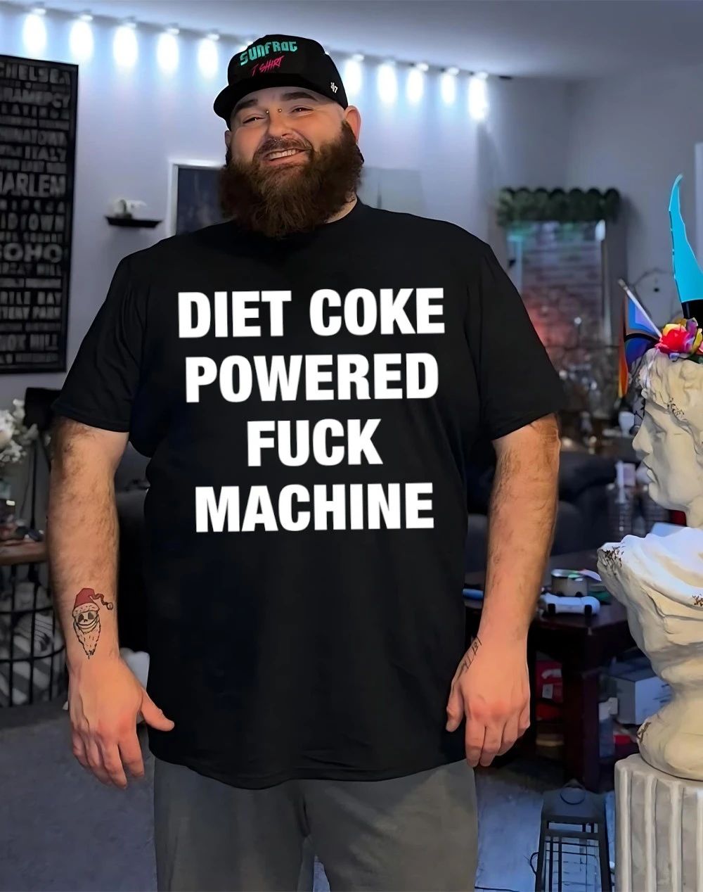 Soda powered fuck machine shirt