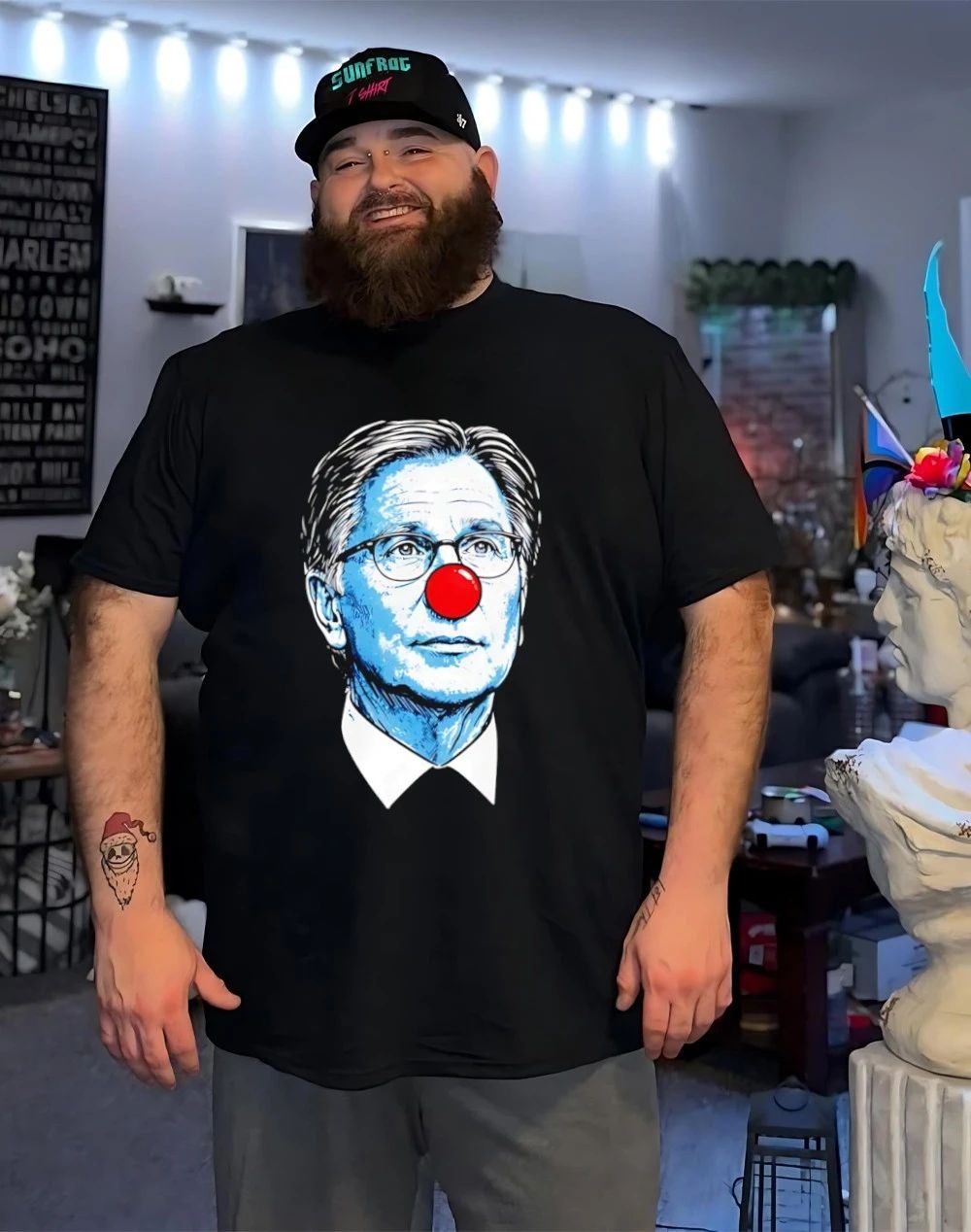 John Henry Boston Red Sox Henry Clown shirt
