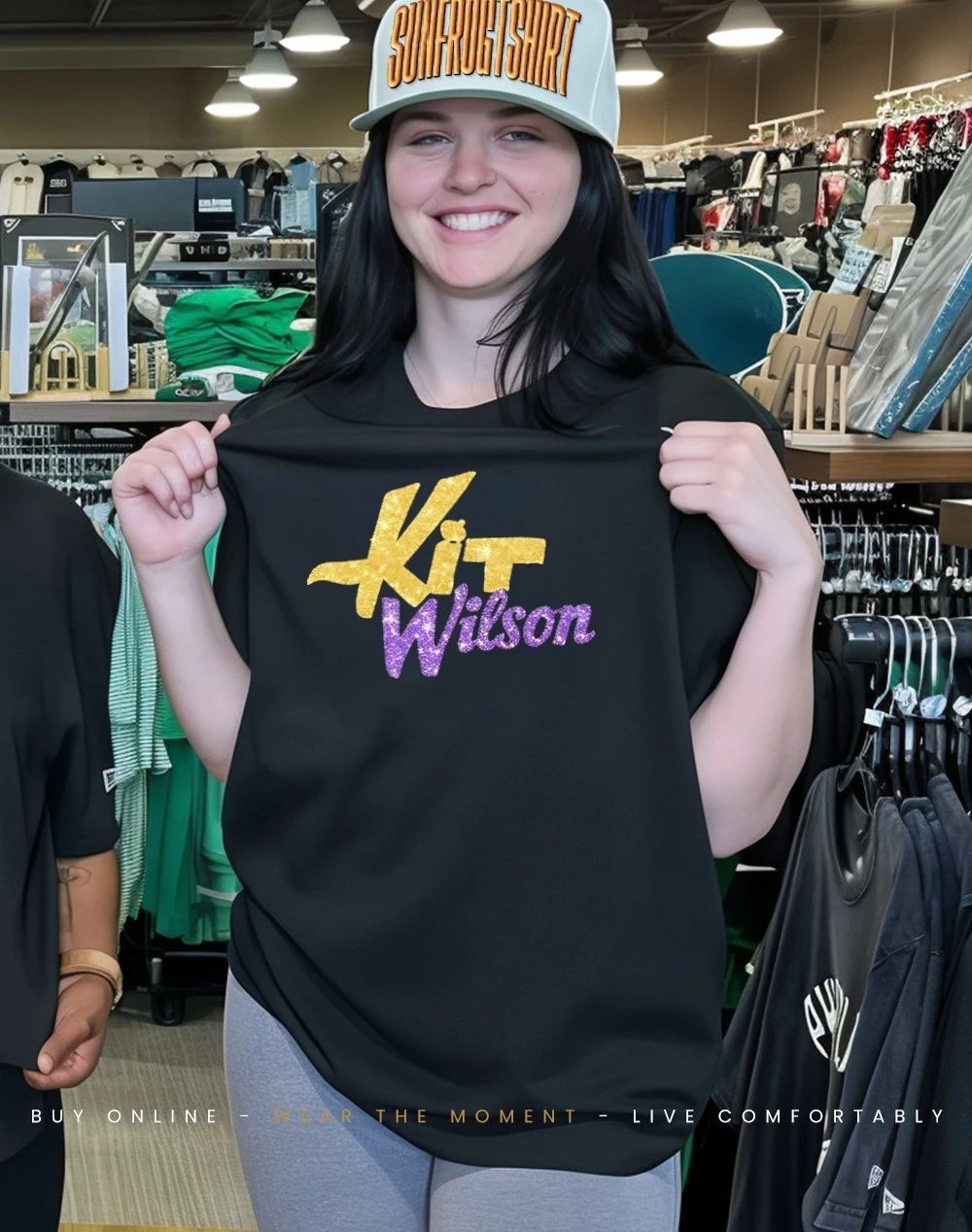 Kit Wilson Hannah Montana Themed Shirt