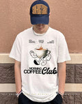 Morning coffee club when deadline approaching take a breath brew on shirt