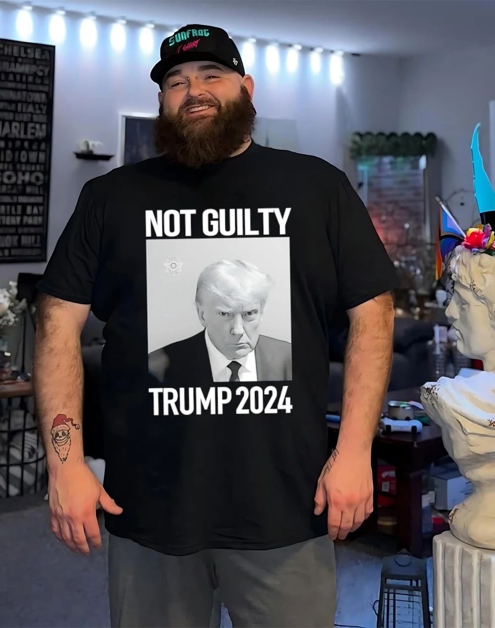 Not Guilty Donald Trump 2024 shirt