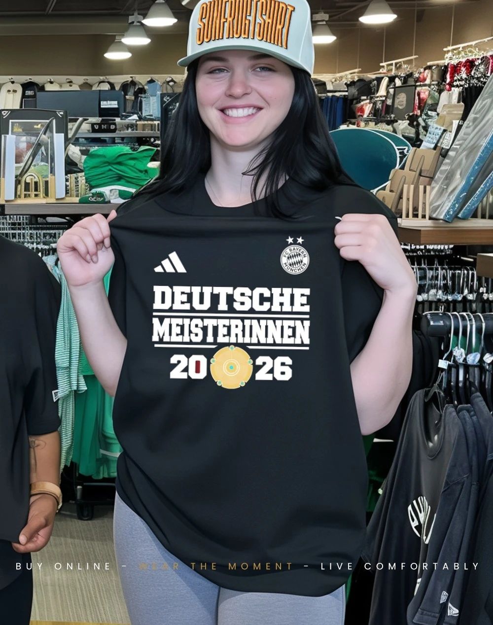 FC Bayern Munchen Deutsche Meisterinnen 2026 shirt