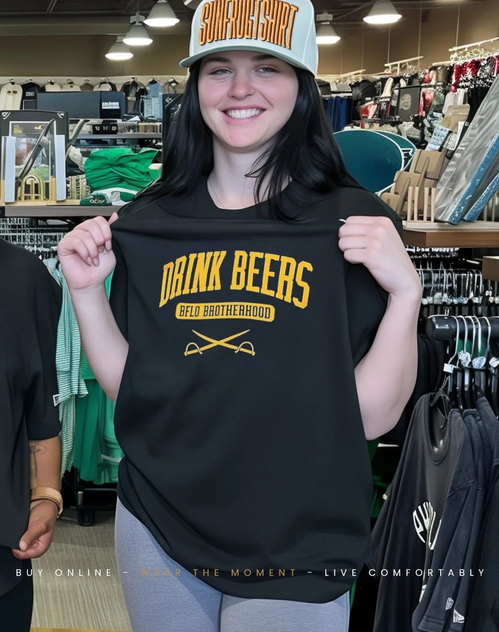 Drink Beers BFLO Brotherhood Buffalo Sabres shirt