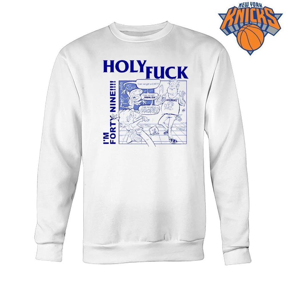 Holy Fuck I’m Forty Nine Descendents Punk Rock Dad Comic Shirt