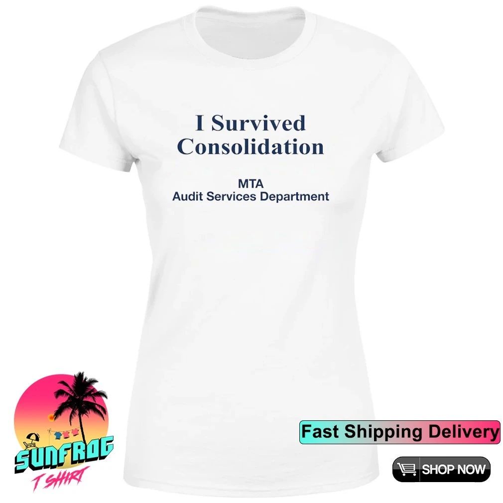 John Wilson I Survived Consolidation MTA shirt