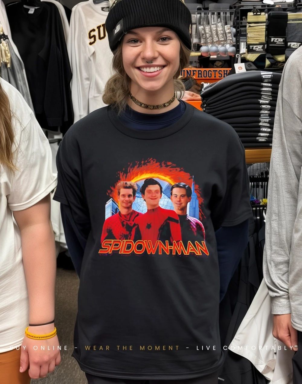 Spiderman down syndrone spidown-man shirt