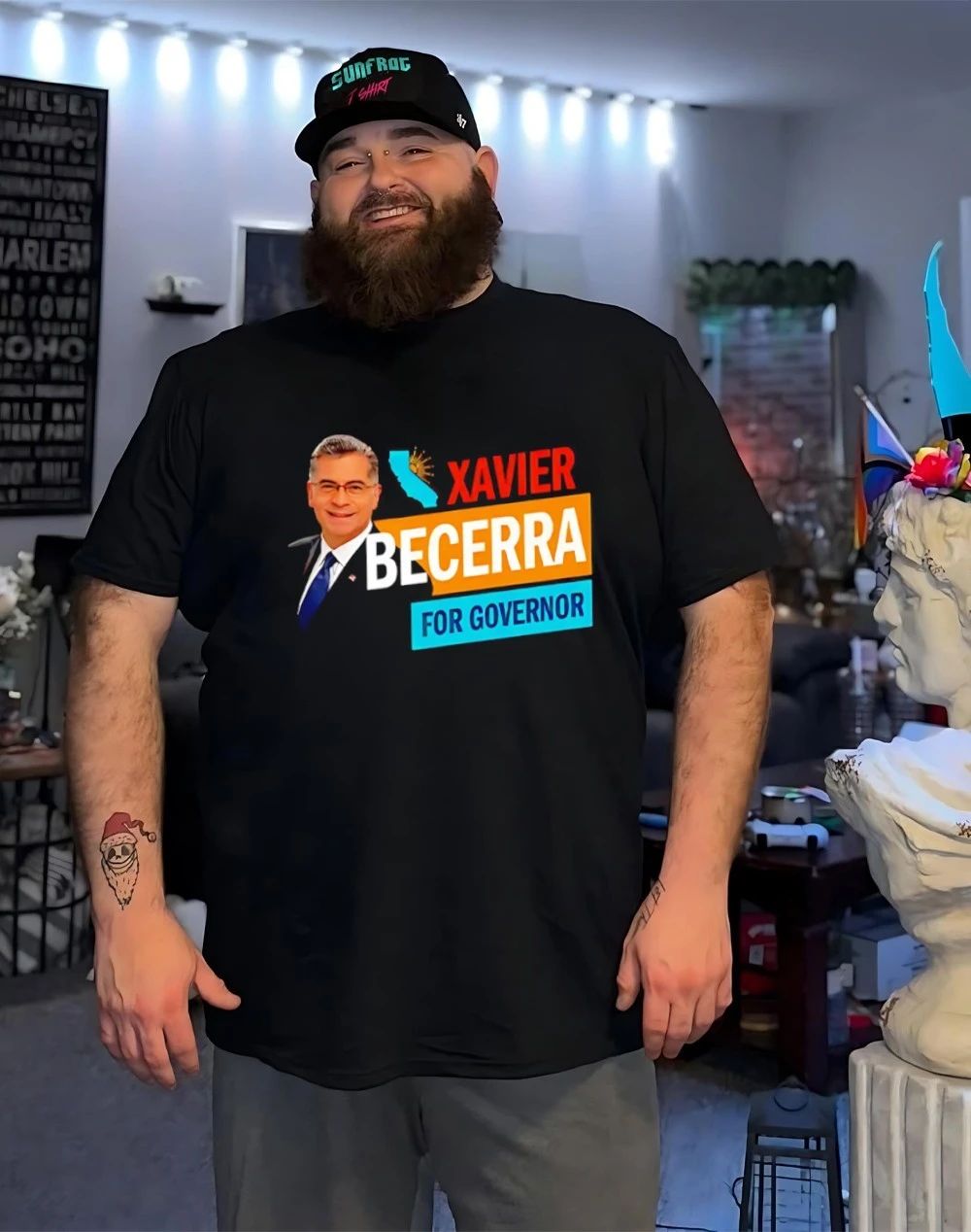 Xavier Becerra For California Governor 2026 Shirt