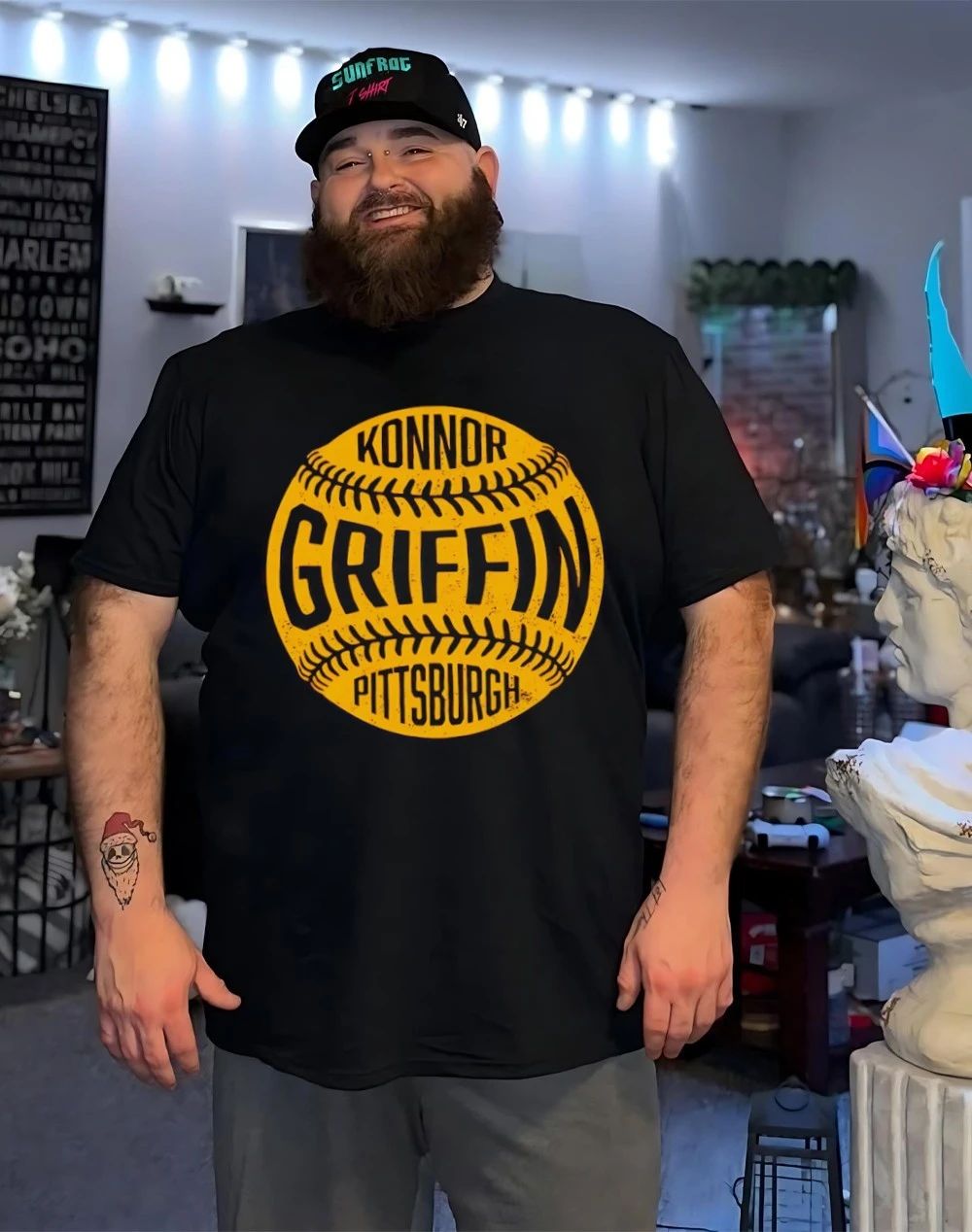 Konnor Griffin Pittsburgh Vintage Baseball shirt