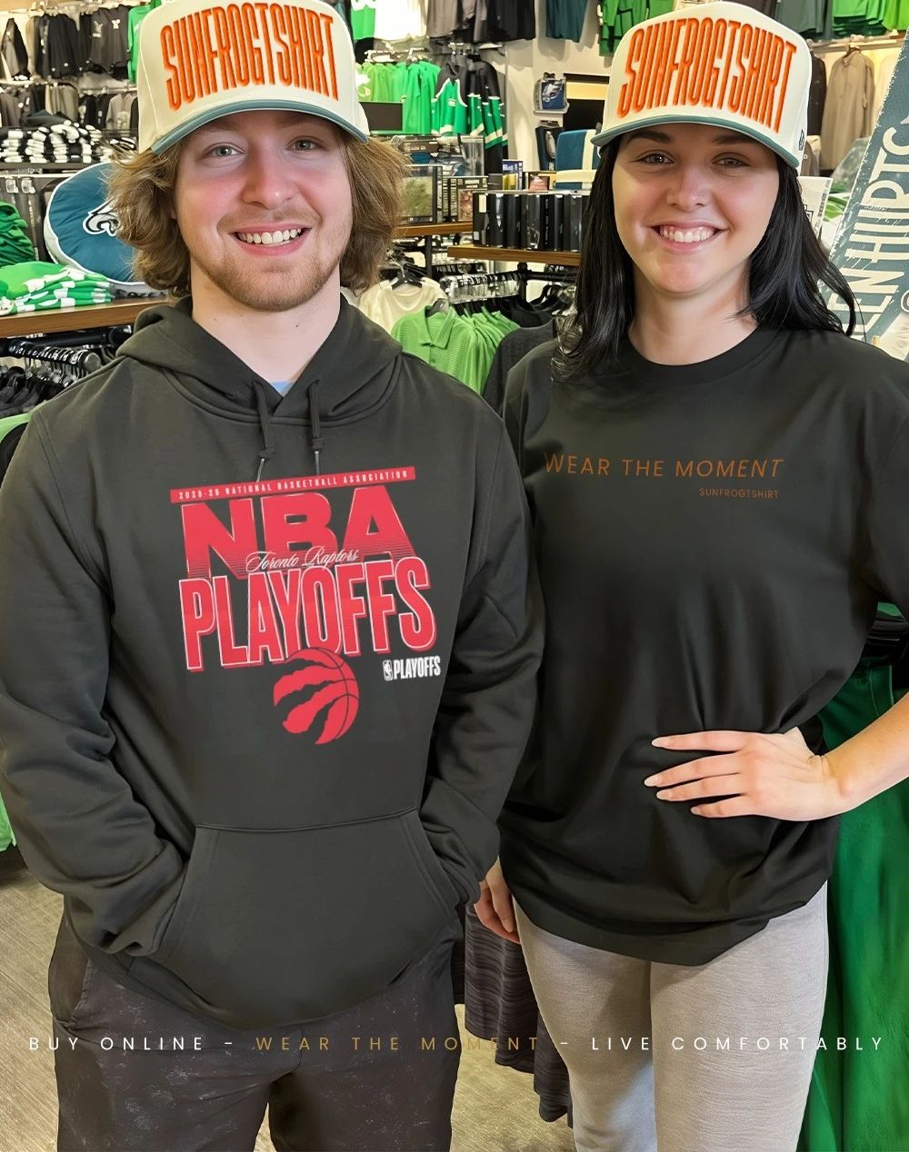 Toronto Raptors 2025-26 NBA Playoffs shirt
