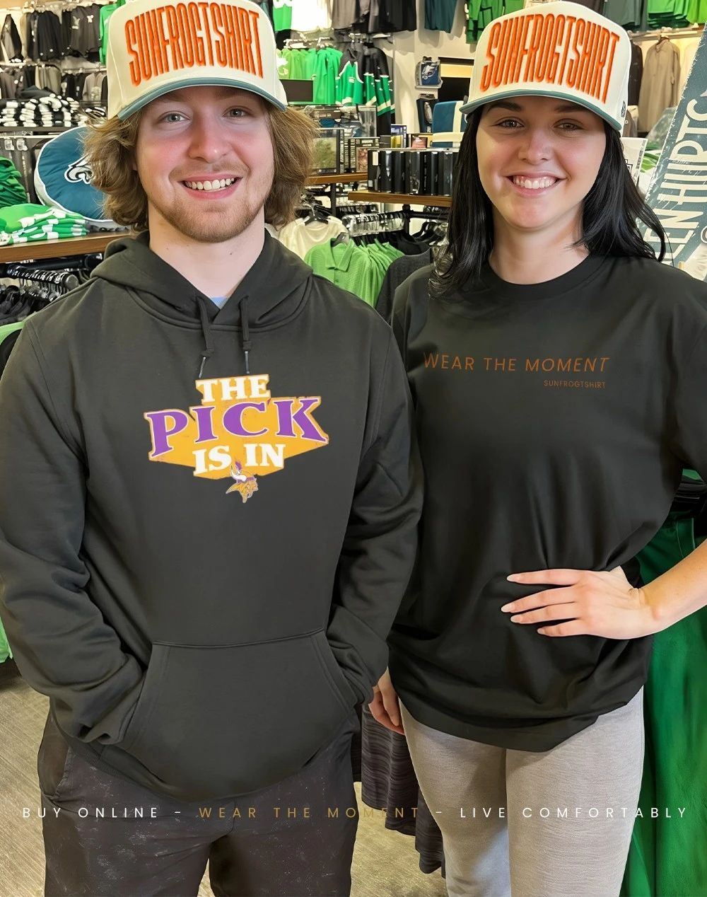 Minnesota Vikings Pick Is In logo shirt