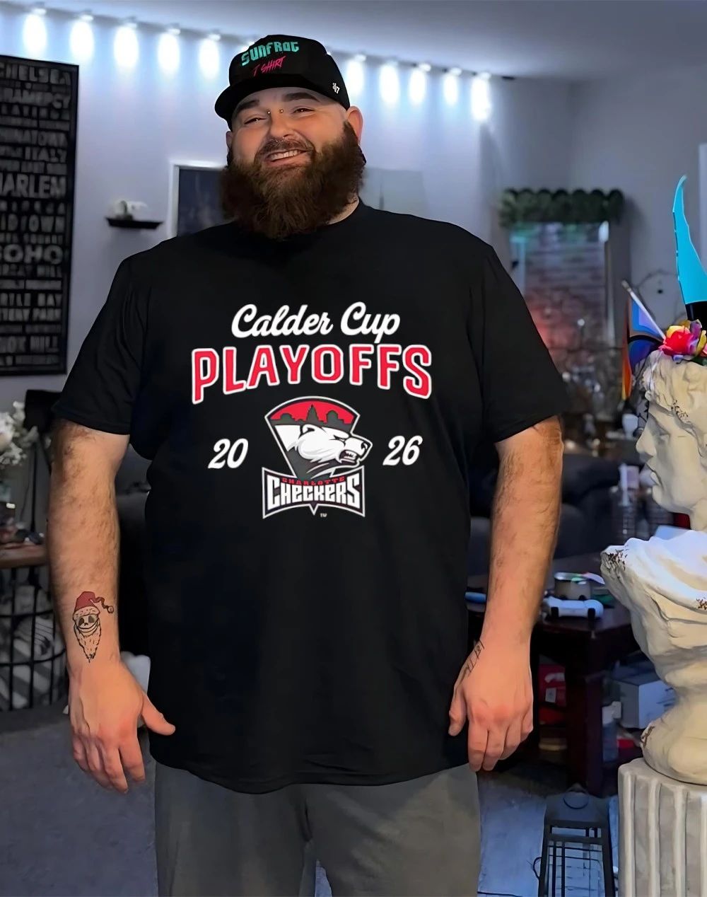 Charlotte Checkers 2026 Calder Cup Playoffs shirt