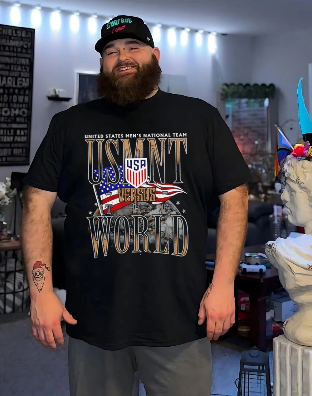 USMNT Versus The World vintage 2026 shirt