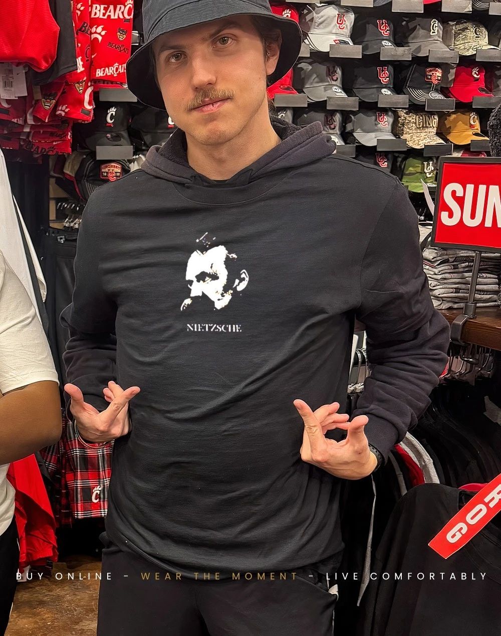 Nietzsche Silhouette shirt