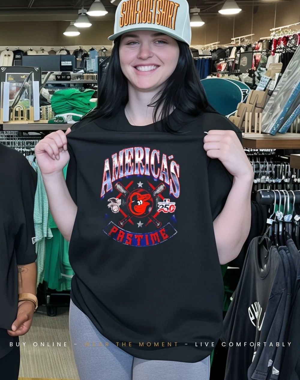 Baltimore Orioles x America’s Fastime Americana shirt
