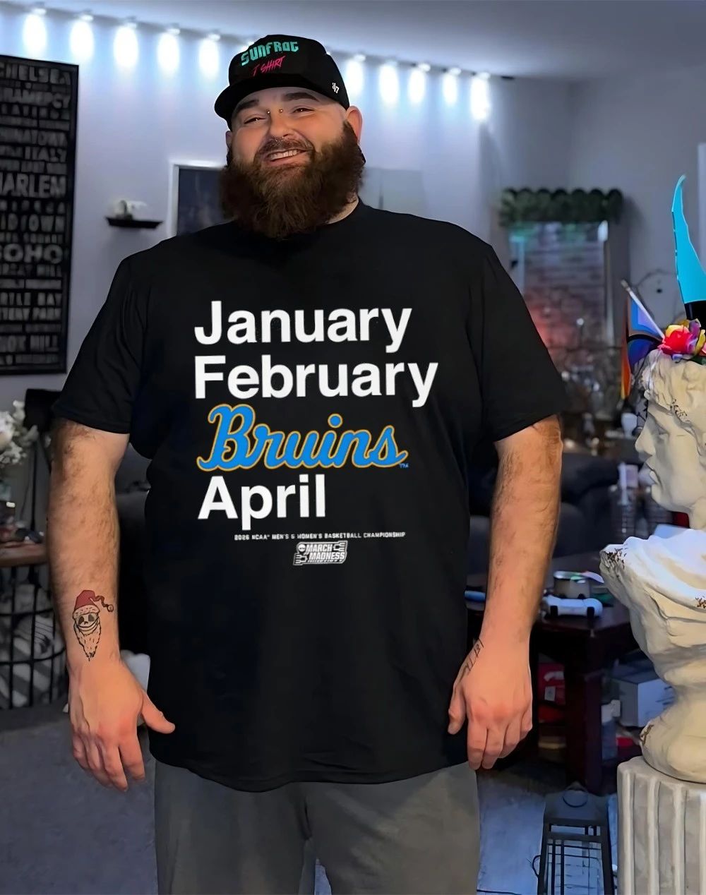 UCLA Bruins MBB & WBB 2026 March Madness Month January February Bruins April shirt
