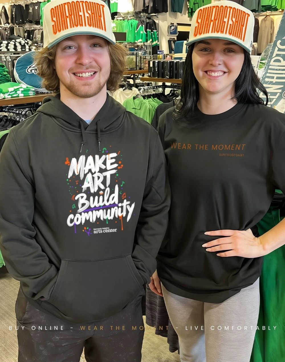 Make Art Build Community Kennedy Heights Arts Center shirt