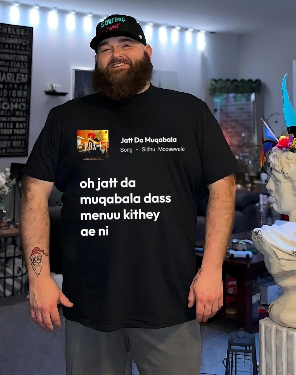 Jatt Da Mukabla oh jatt da muqabala das menuu kithey ae ni shirt