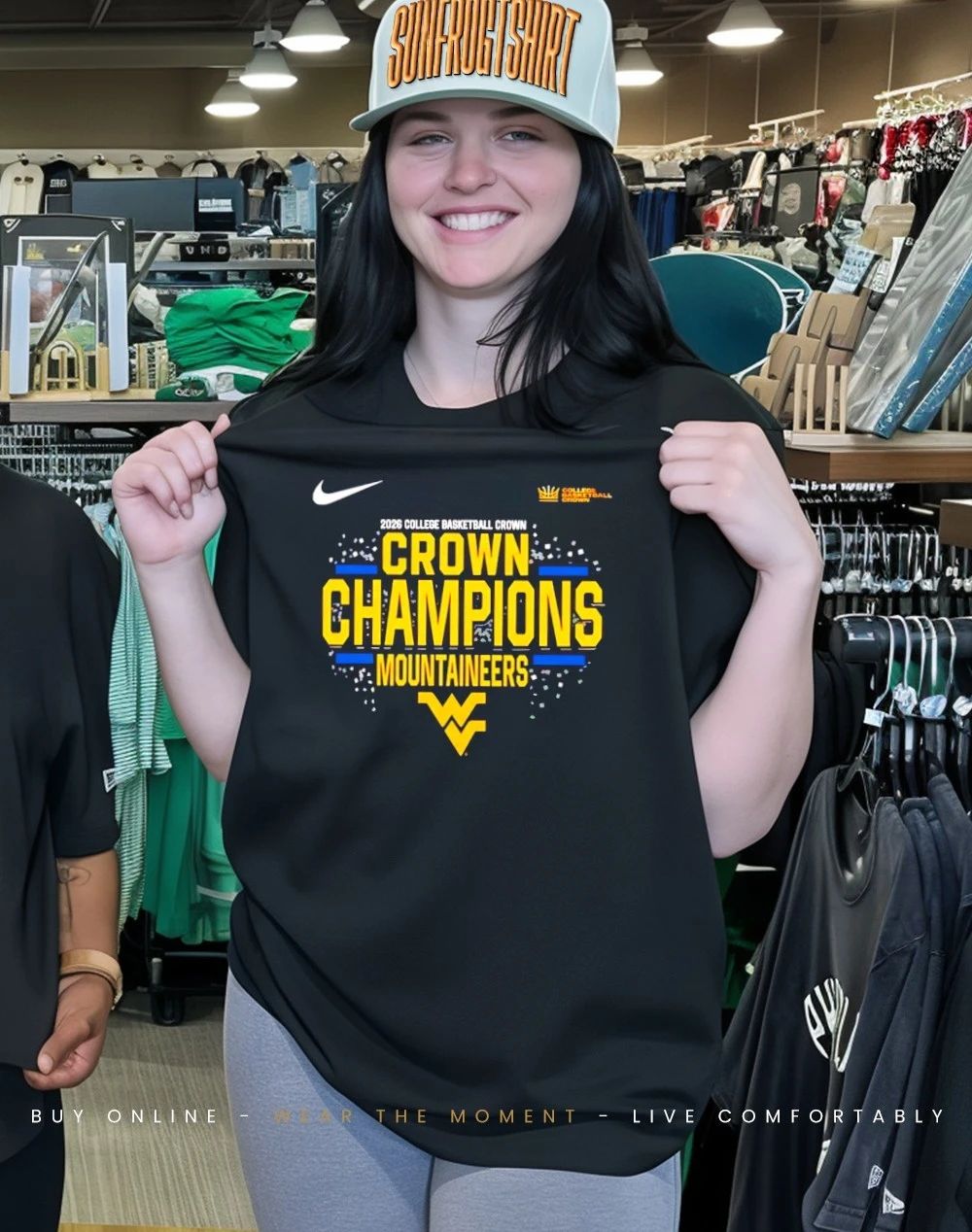 West Virginia Mountaineers Men’s Basketball 2026 College Basketball Crown Champions Locker Room shirt