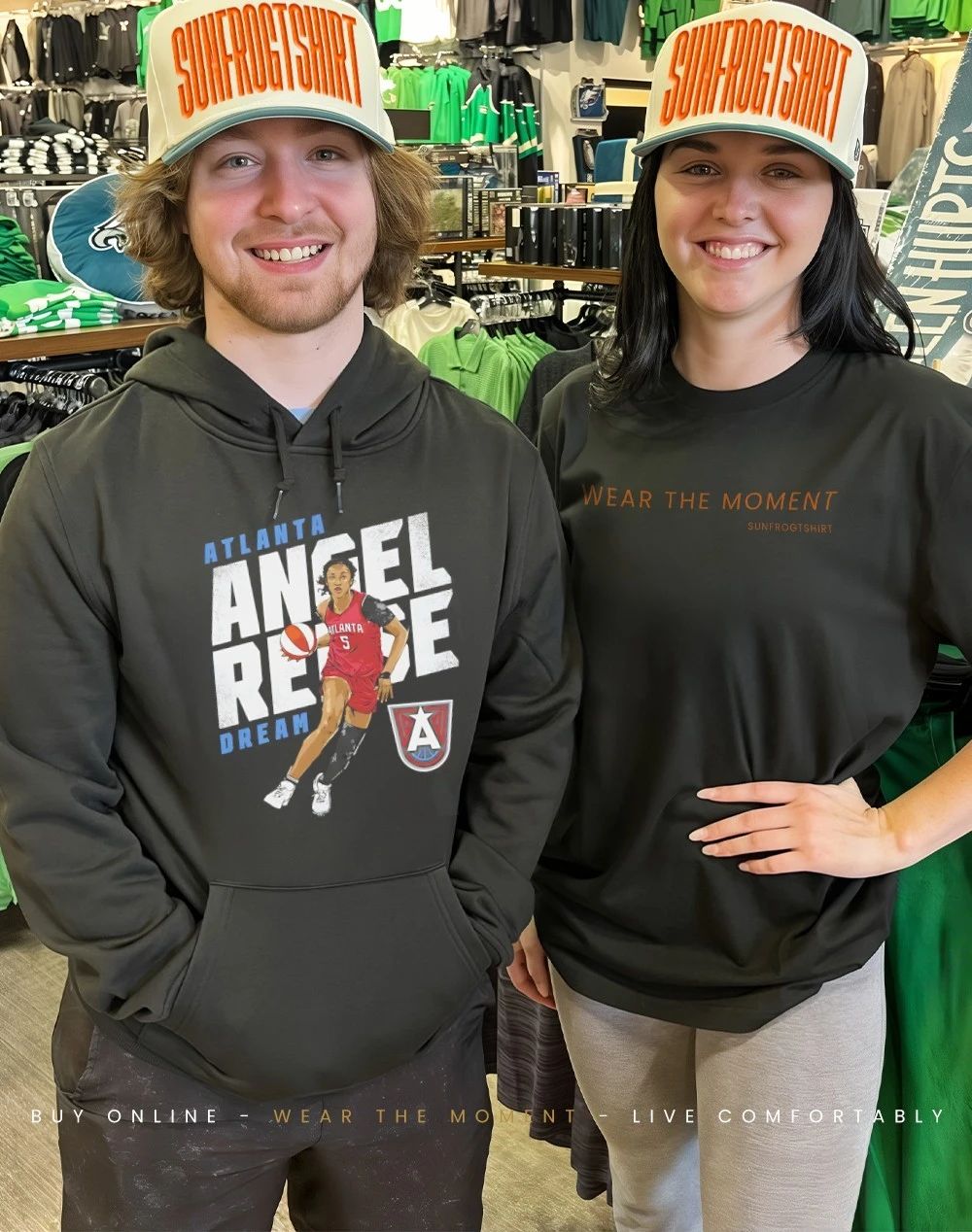 Angel Reese WNBA Atlanta Dream Slant shirt