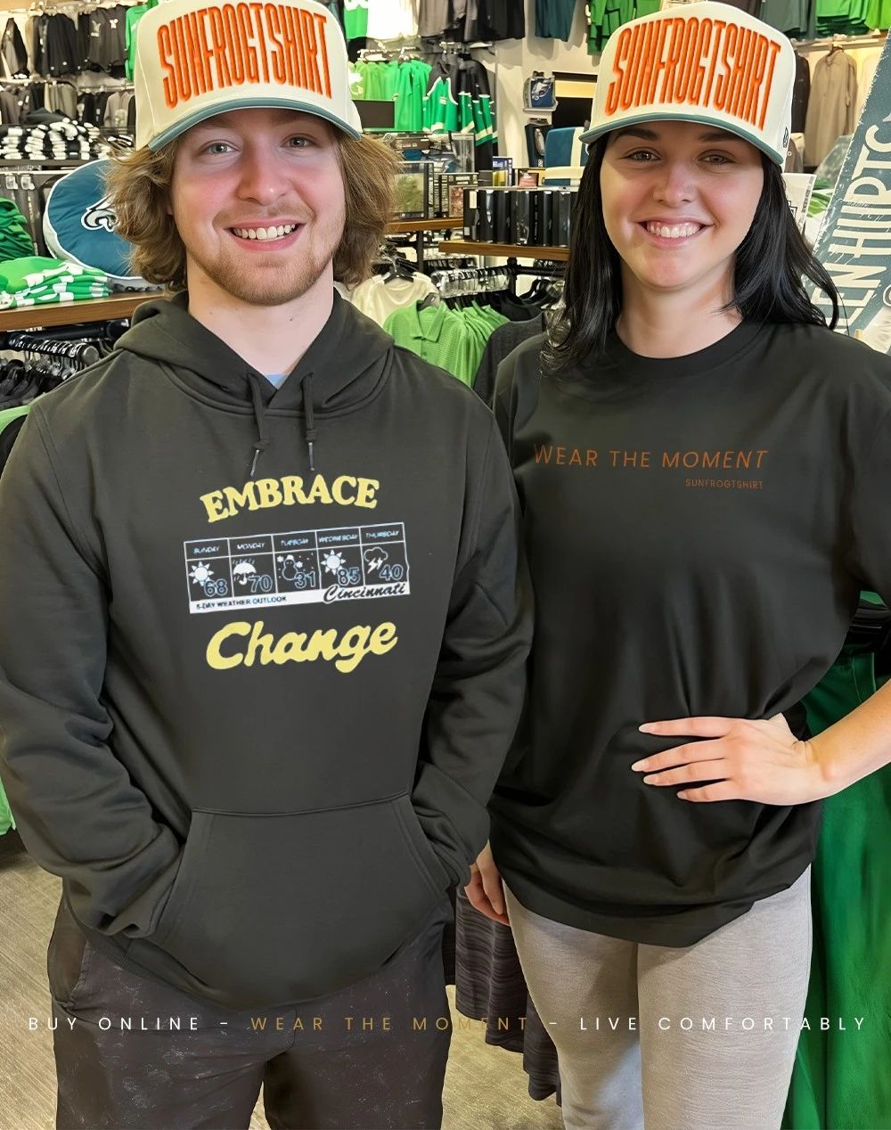 Embrace Change Cincinnati 5 Day Weather Outlook shirt