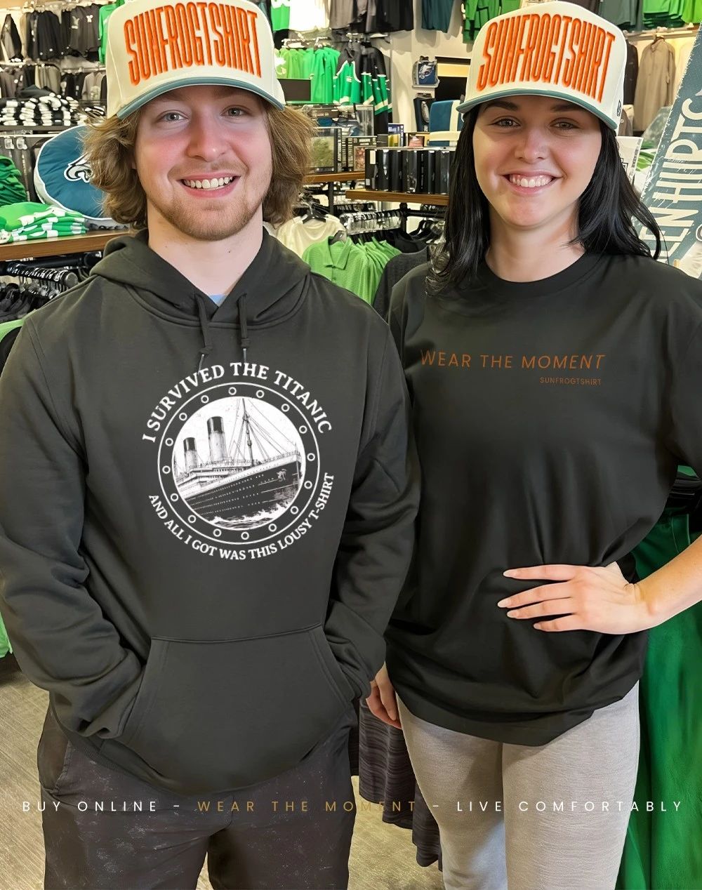 I survived The Titanic and all I got was this lousy t shirt