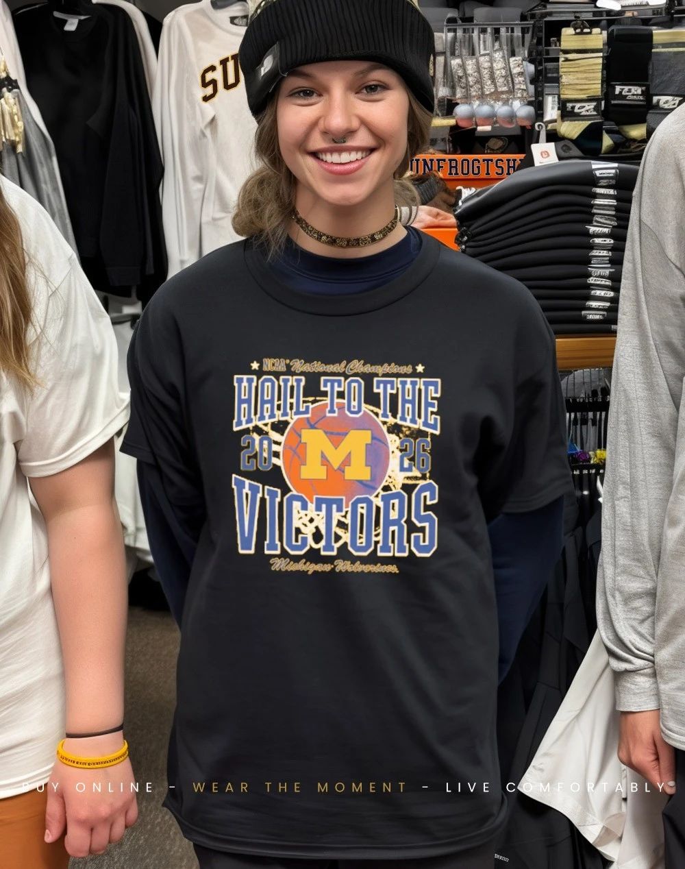 Michigan Wolverines 2026 National Champions Hail To The Victors shirt