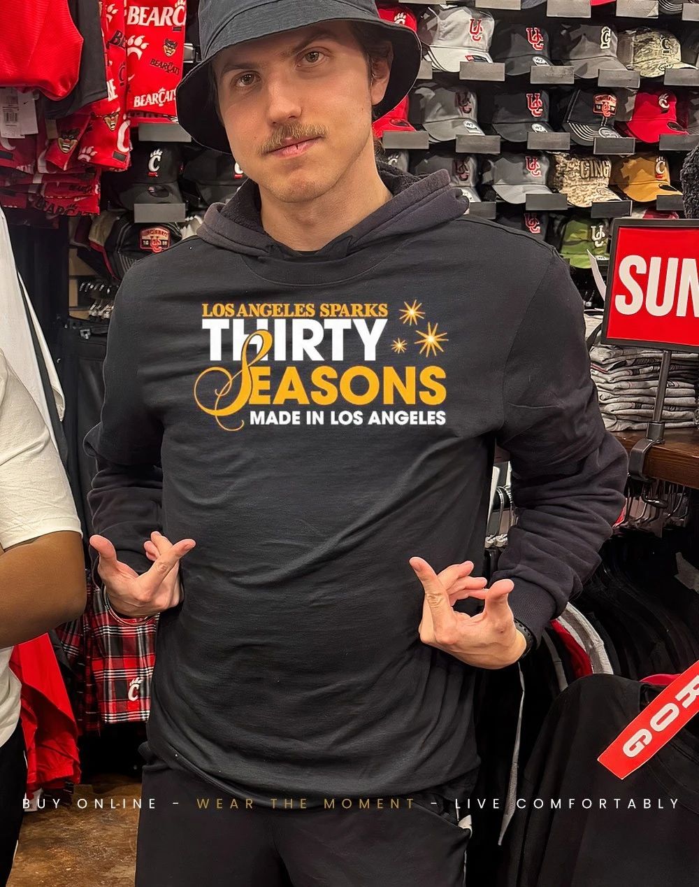 Los Angeles Sparks 2026 Thirty Seasons made in LA shirt