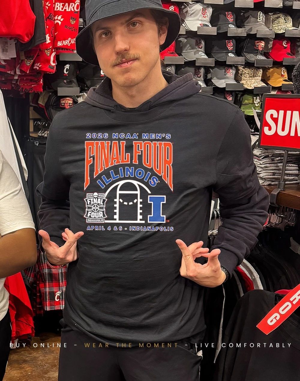 Illinois Basketball 2026 NCAA Men’s Final Four Adult shirt