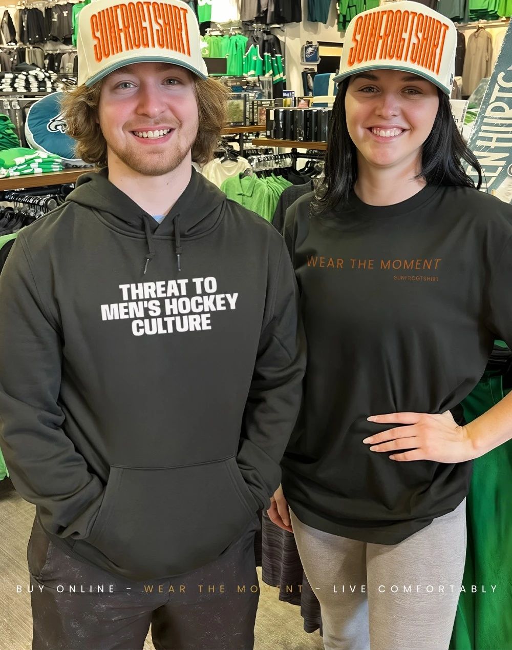 Threat to Men s Hockey Culture Shirt