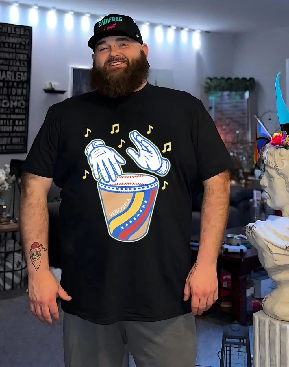 2026 Beisbol Venezuela Tambor Beisbol Shirt
