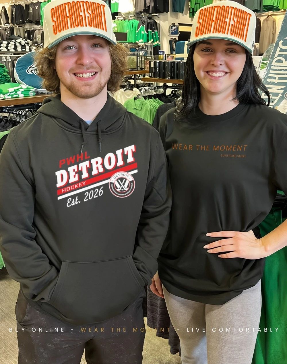 PWHL Detroit hockey est 2026 shirt