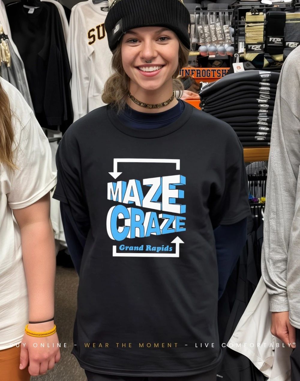Maze Craze Grand Rapids shirt