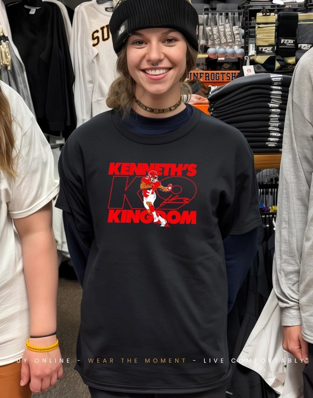 Kenneth Walker III Kansas City Chiefs K9 Kenneth’s Kingdom shirt