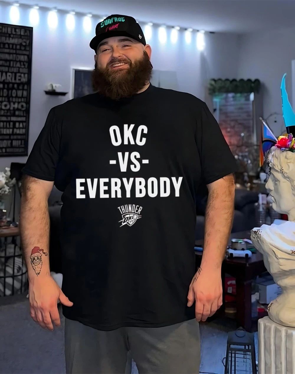 Oklahoma City Thunder Vs Everybody 2026 logo shirt
