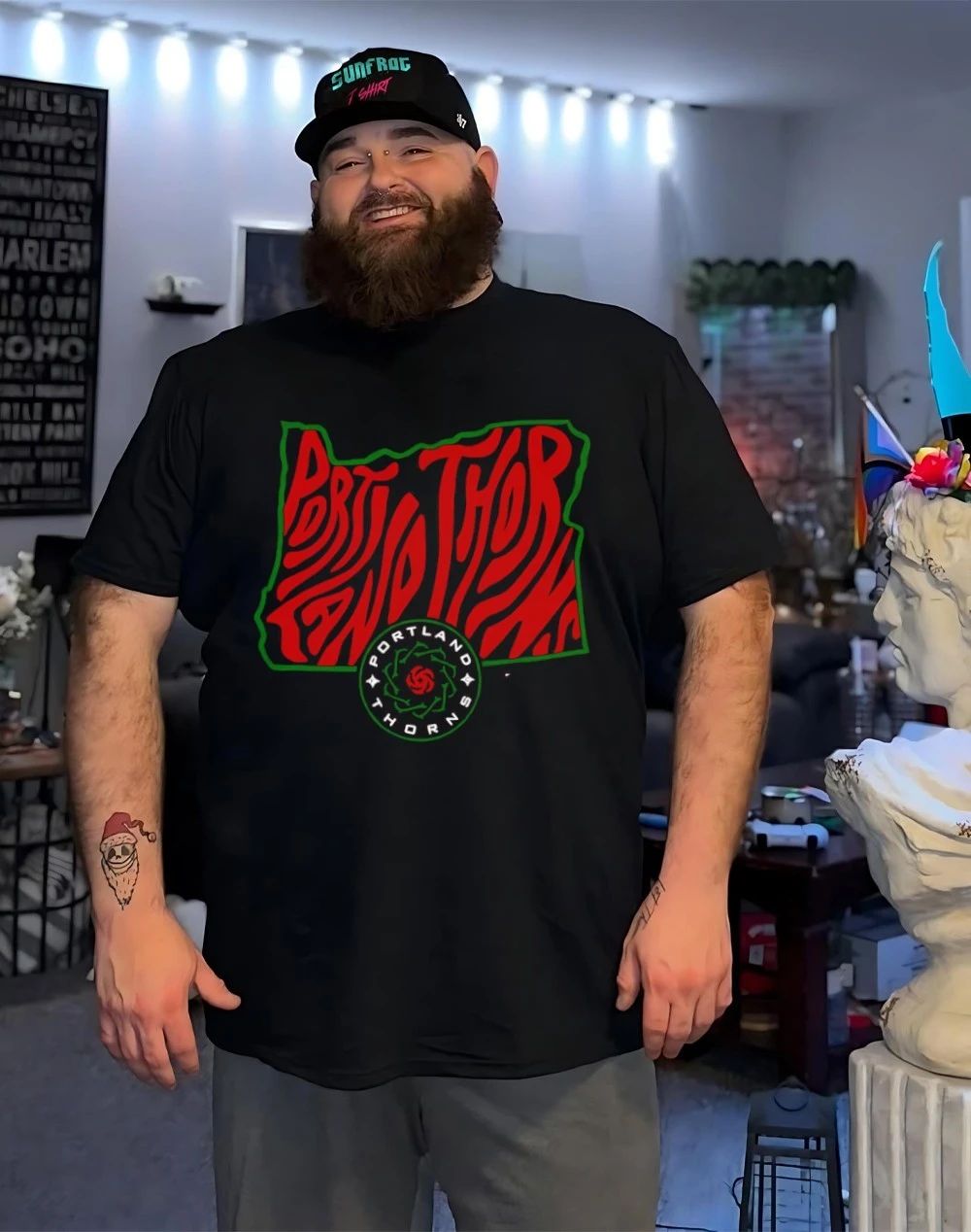Portland Thorns FC Groovy State graphic shirt