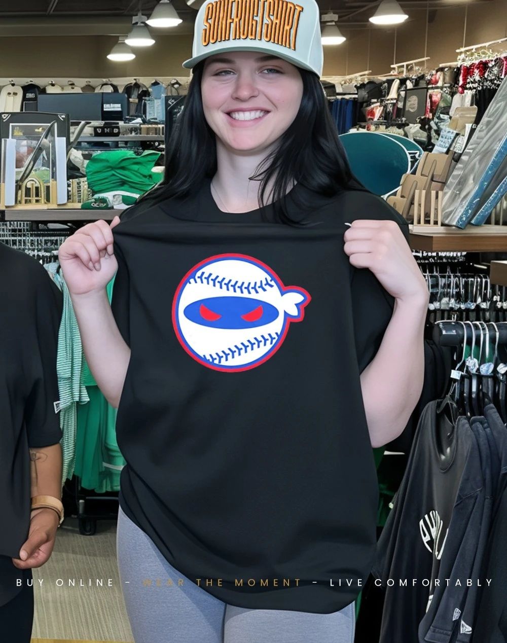 Pitching Ninja Atlanta Baseball shirt