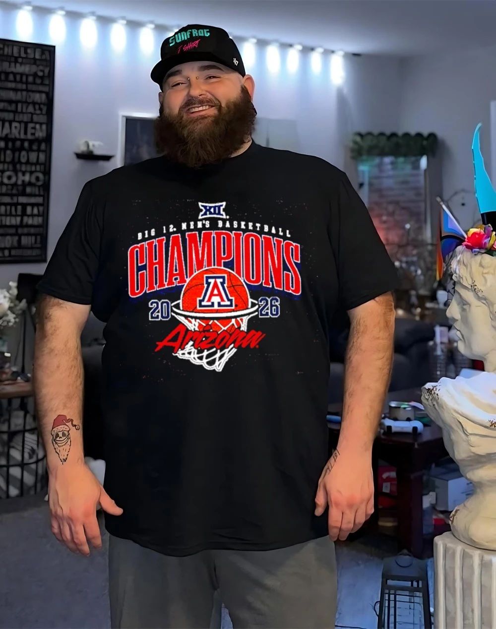 Arizona Men’s Basketball Big 12 Tournament Champs 2026 shirt
