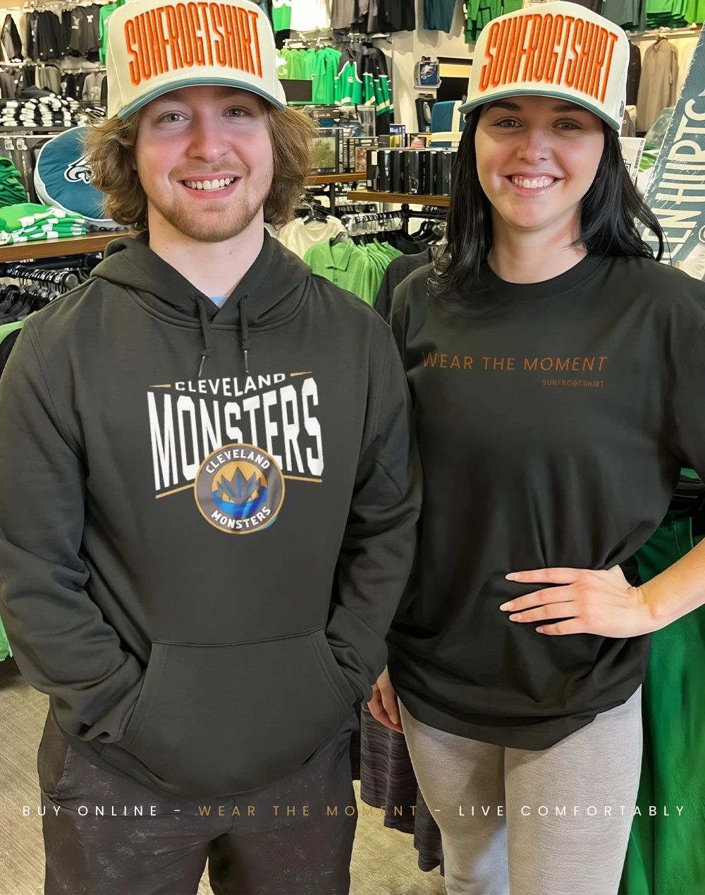 Cleveland Monsters Full Fandom logo shirt