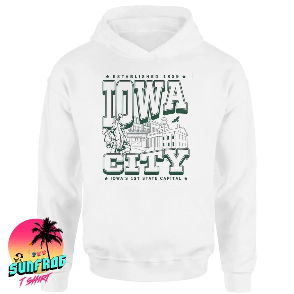 Iowa City max collegiate 1839 shirt