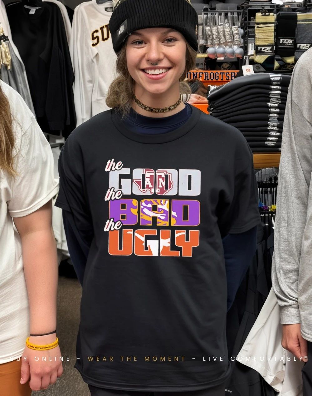 Texas A&M Aggie Good Bad Ugly shirt